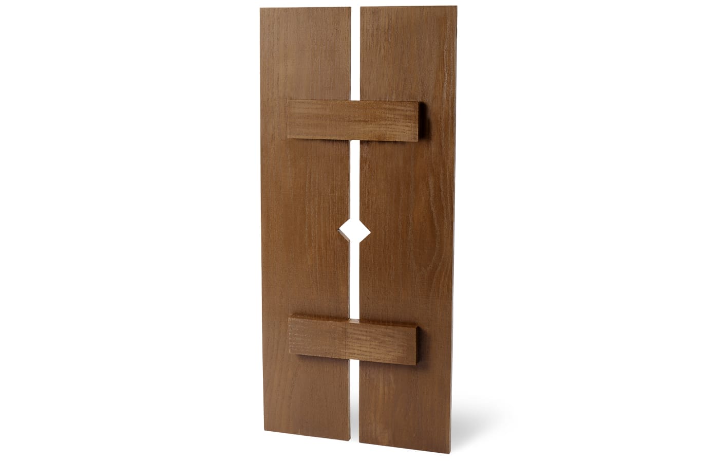 A pre-made Board-and-Batten shutter