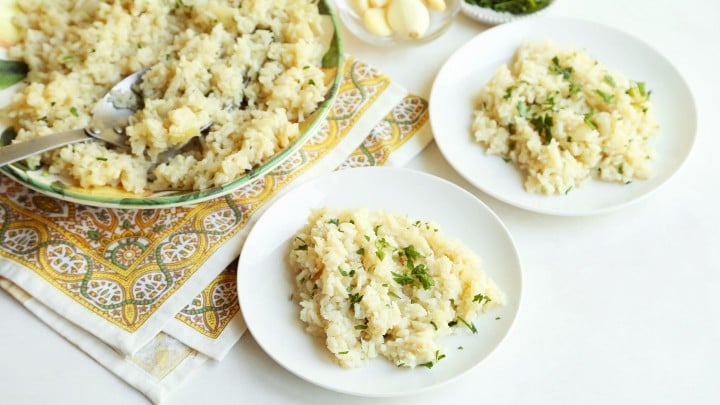 Easy Garlic Rice