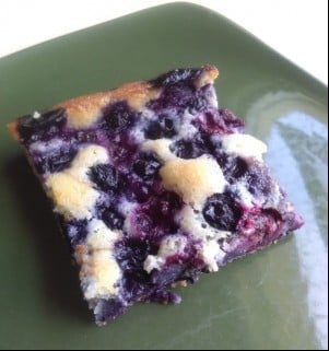 Fresh Blueberry Cobbler