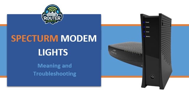 Spectrum Modem Lights: Meanings and Troubleshooting