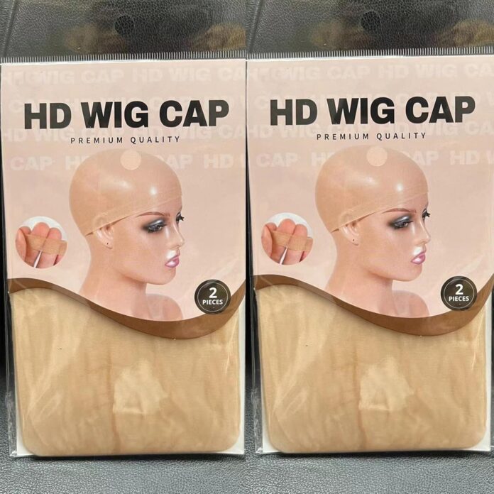 JCL HD Wig Cap for Women, Invisible and Sheer Breathable Ultra-thin Stretchy Stocking Caps for Lace Front Wigs, Wig Caps for Women Lace Front, 4 Pieces Bald Cap for Women