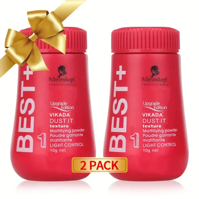 2PCS Volumizing Hair Powder For Men And Women, No Washing Required, Oil Control Hair Powder
