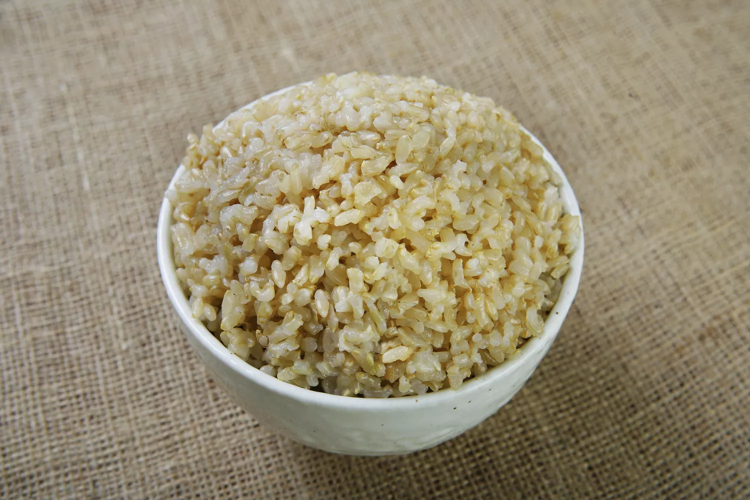 Brown rice is high in magnesium.