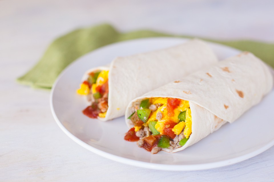 Breakfast Burritos (Once a Month Cooking)