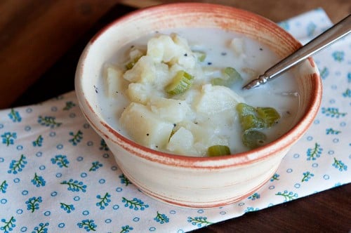 Unbelievably Easy Potato Soup