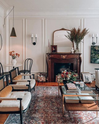 bistro table in apartment