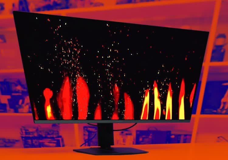 The OLED Burn-In Test: One Month Update