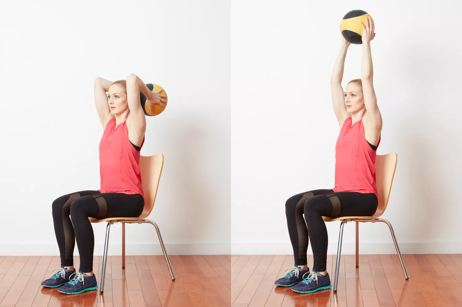 Medicine Ball Triceps Extension