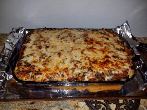 I Lost My Noodles! Low Carb/South Beach Eggplant Lasagna