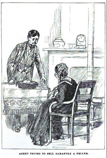 Agent Trying to Sell Samantha a Feller
