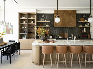 Laura Brophy open and exposed kitchen shelves