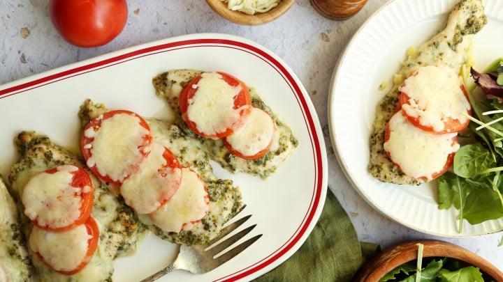 Baked Pesto Chicken