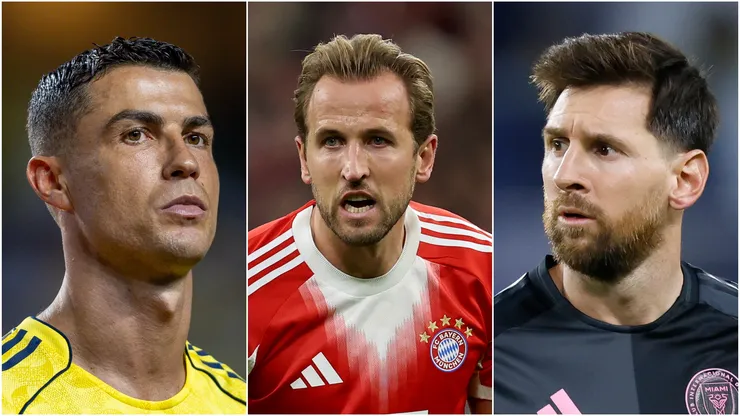 Harry Kane equals Cristiano Ronaldo’s record for most goals in a season in fewer games but falls short of Lionel Messi