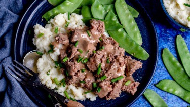 Cube Steak and Gravy (Crock Pot)