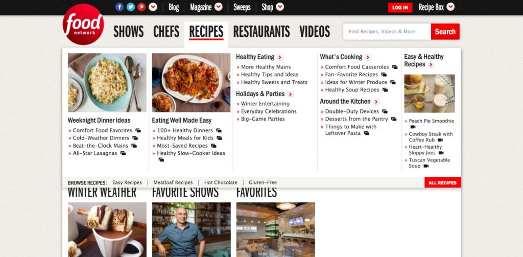 Essential navigation patterns