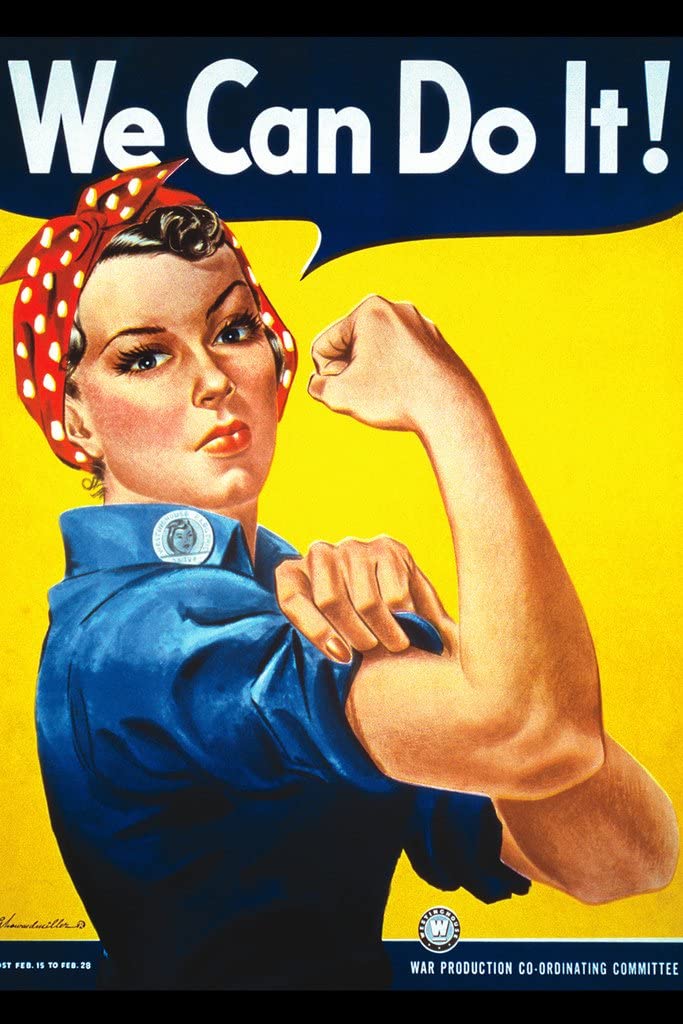 we can do it rosie the riveter poster