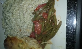 Green Beans with Cherry Tomatoes