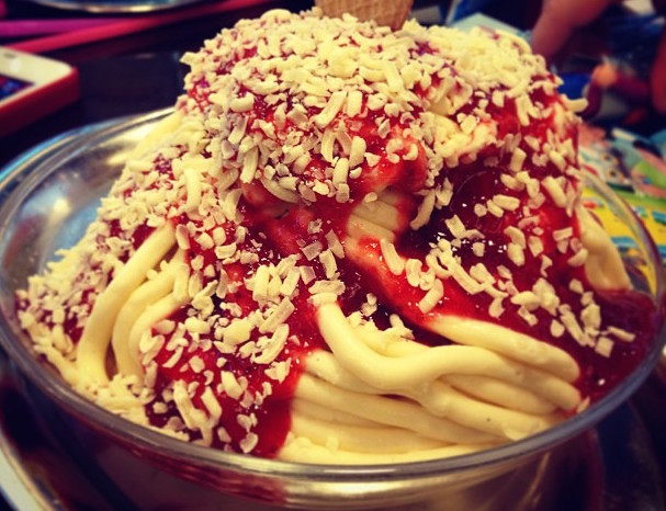 ice cream around the world spaghetti eis