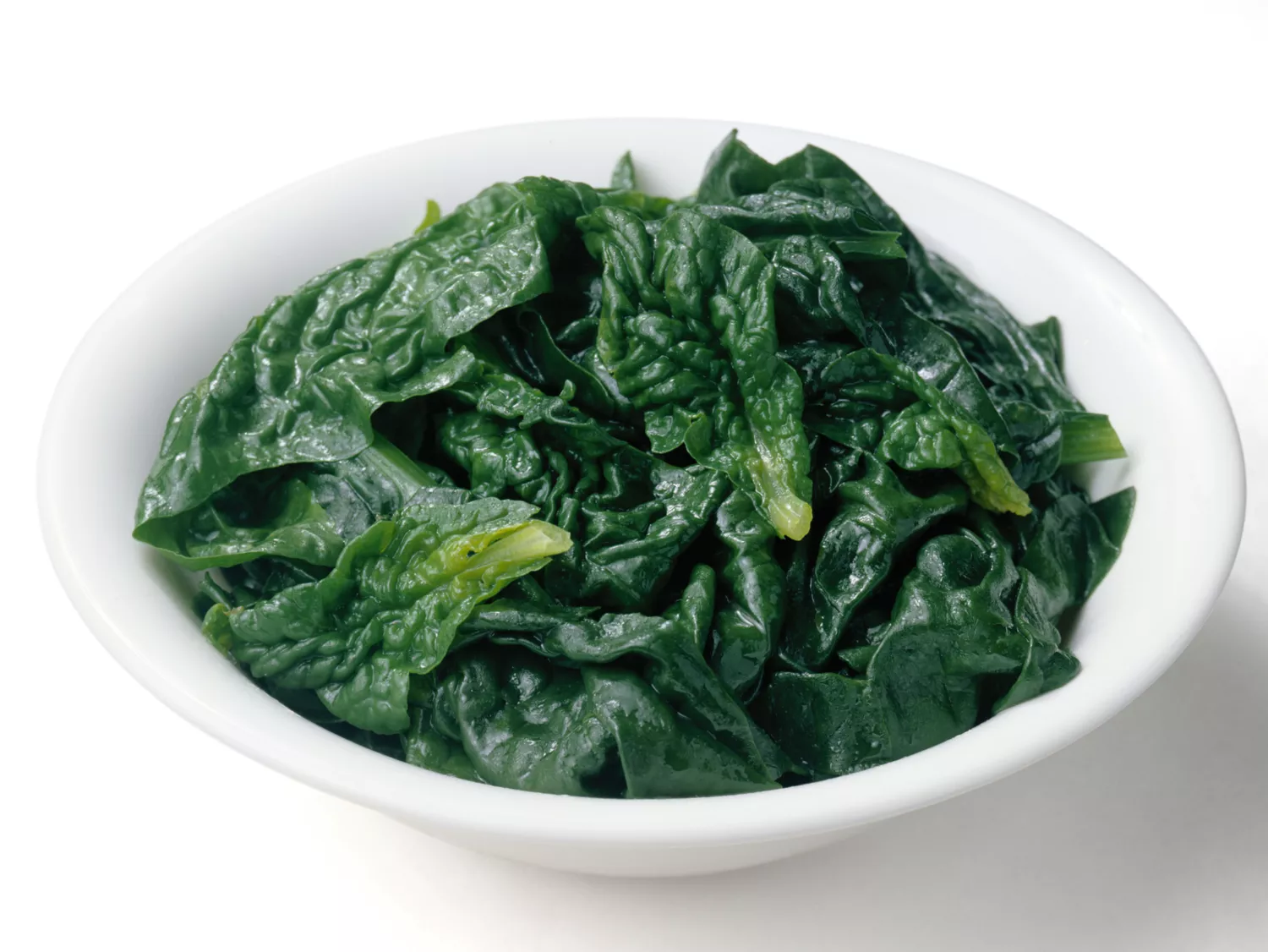 Spinach is high in magnesium.