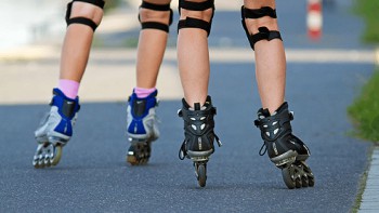 Roller Skating to Mass