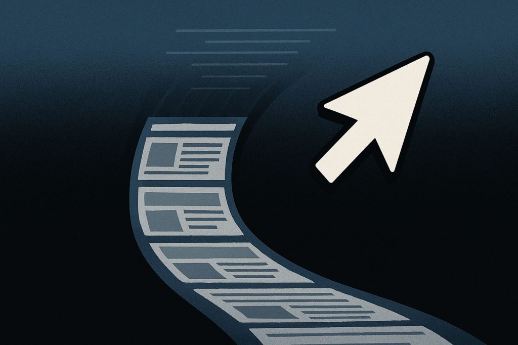 The Death of the Click: How Scrolling Took Over the Web