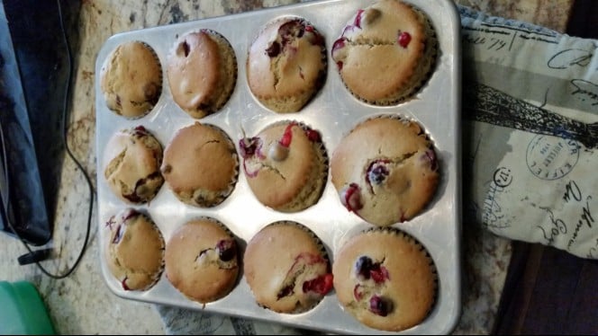 Cranberry Orange Muffins