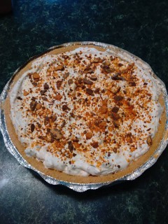 Butterfinger Pie