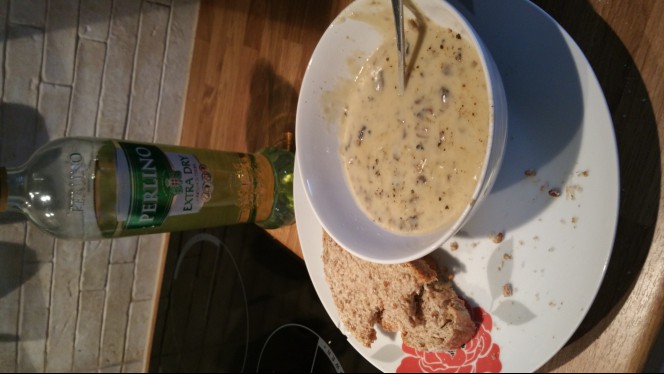 Homemade Cream of Mushroom Soup