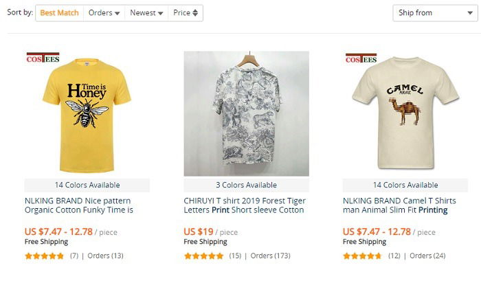 Aliexpress Printed Tshirts Aliexpress Printed Tshirts