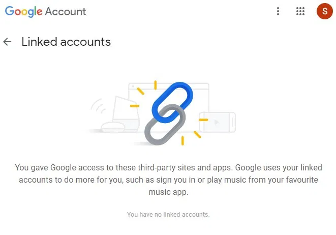 All Accounts Email Google Linked Accounts
