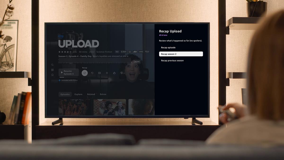 Amazon Prime Video's AI will recap the story of TV show episodes and seasons