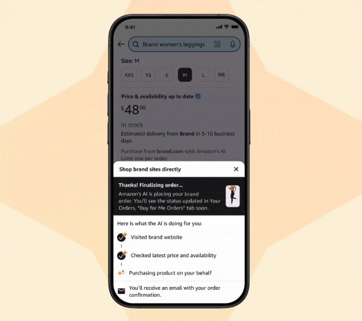 Amazon Shopping App Buy For Me button