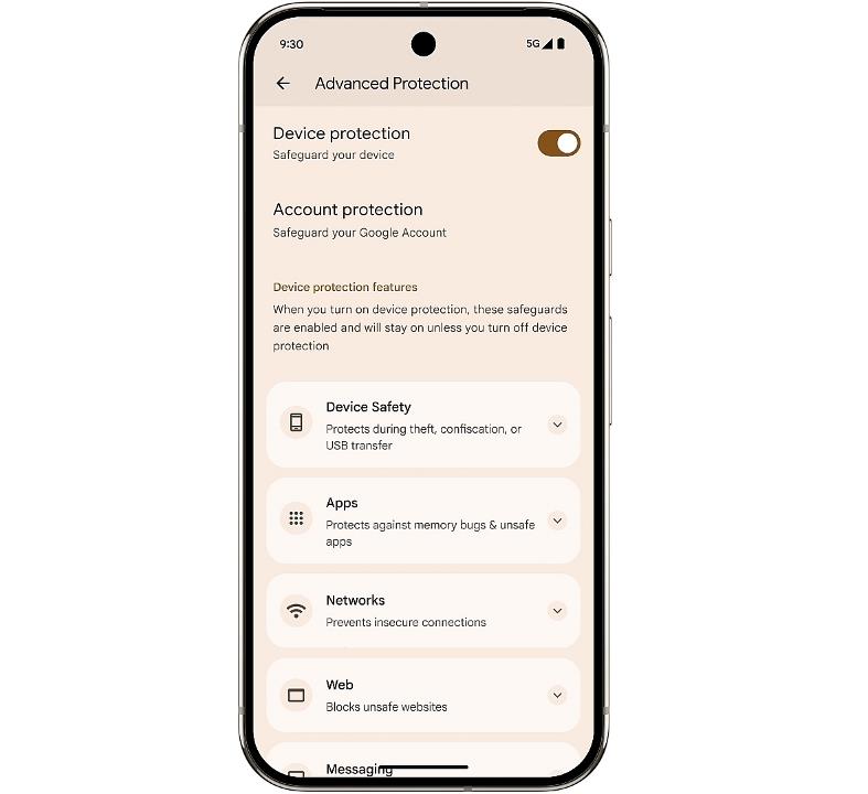 Android 16 Advanced Data Protection