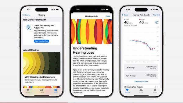 Apple AirPods Pro 2 hearing aid