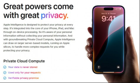 Apple Intelligence privacy