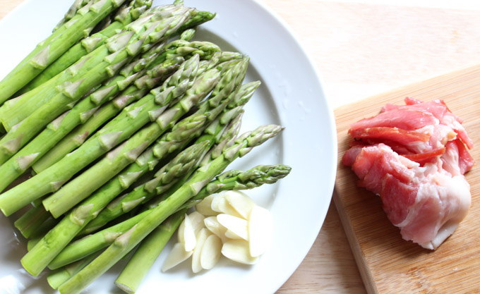 Bacon and Asparagus 