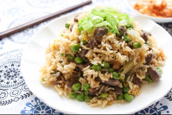 Beef and Kimchi Fried Rice