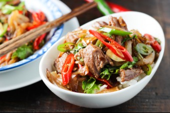 Beef and Onion Stir-fry-10