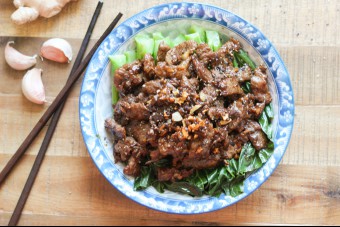Beef with Chinese Broccoli