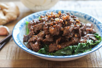 Beef with Chinese Broccoli