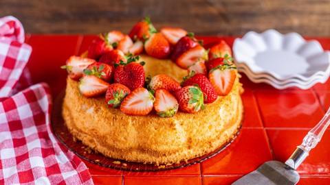 Angel Food Cake - Homemade