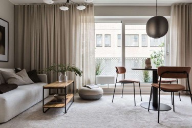 make a small living room look bigger