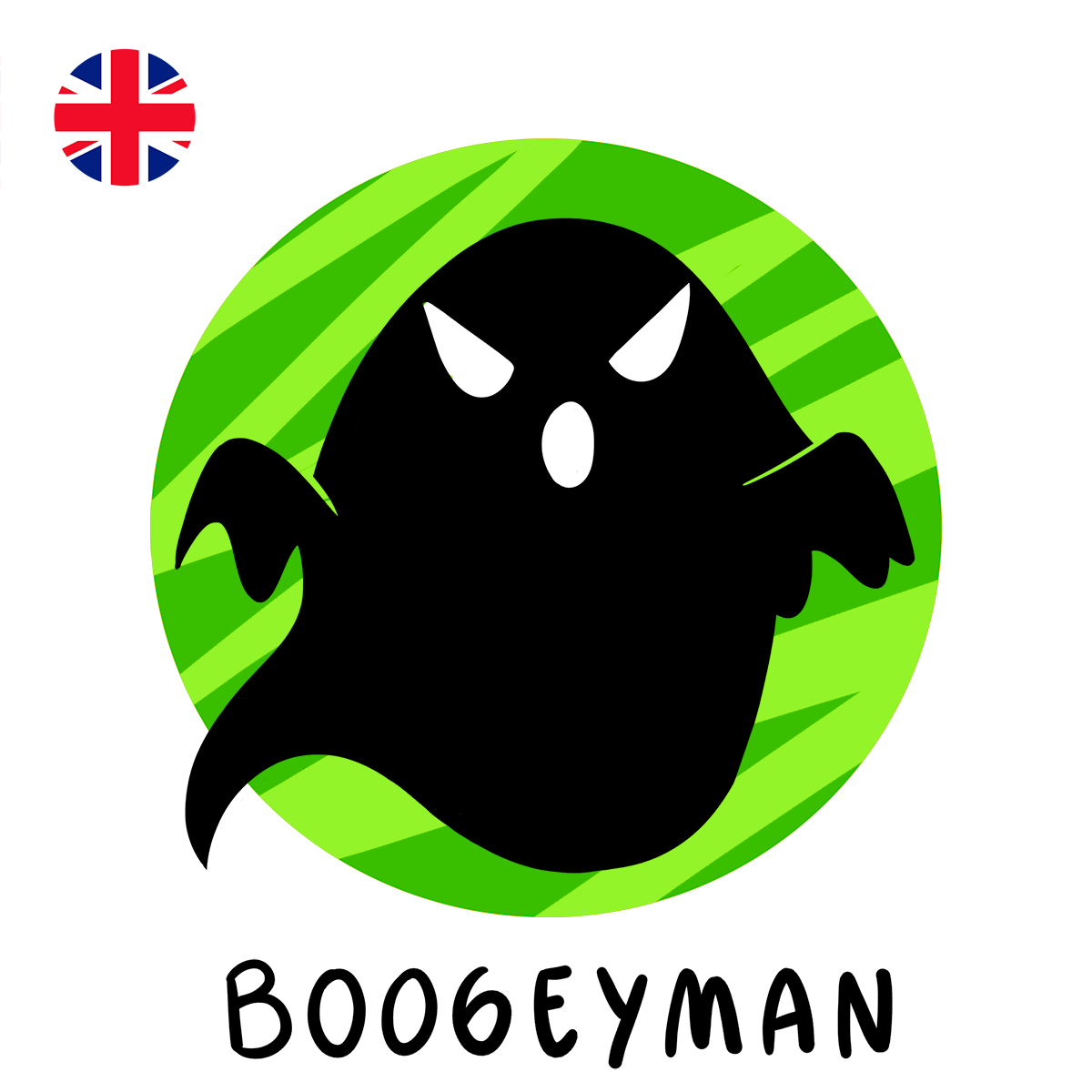 Boogeyman ghost illustration 