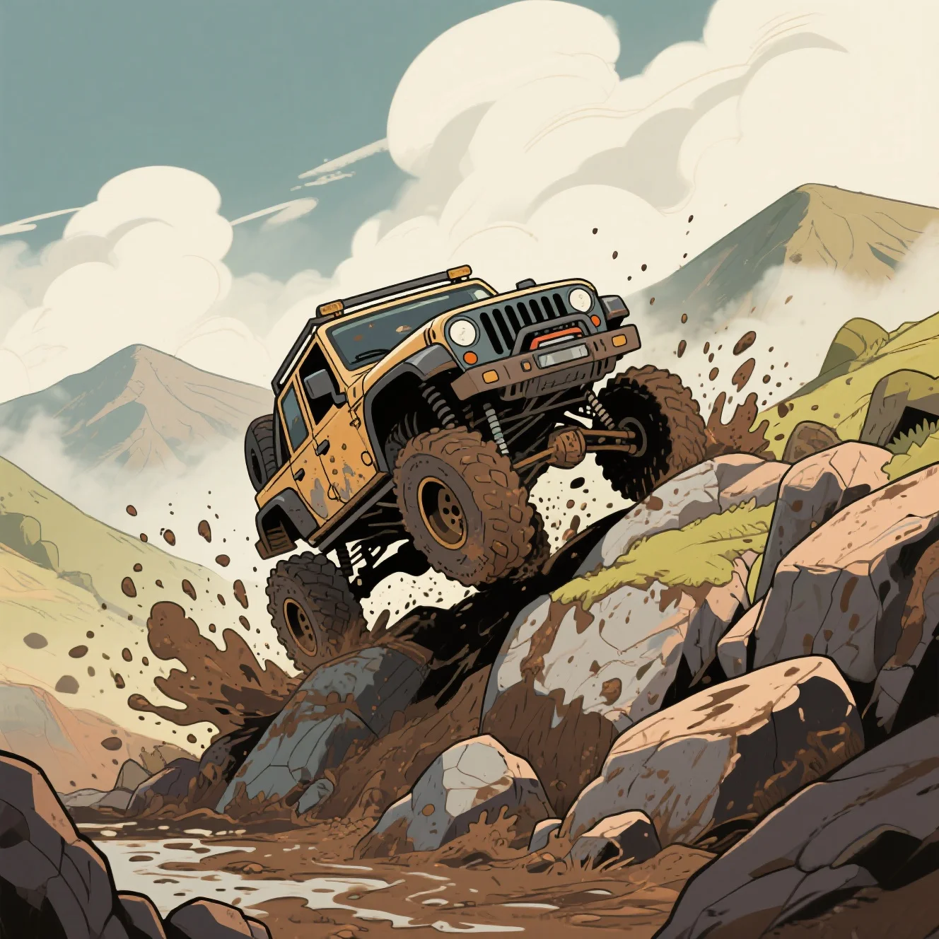 Buddy and Friends Hill Climb