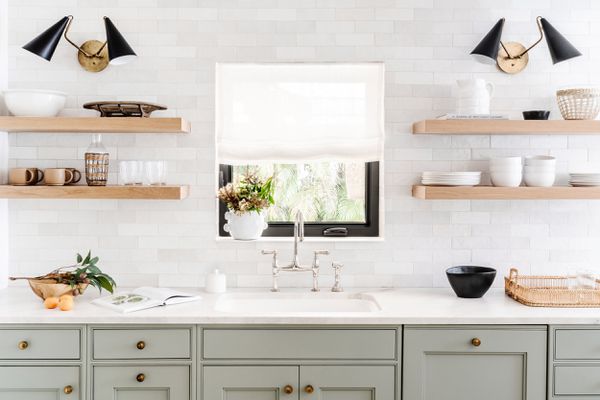 calimia home white subway tile kitchen