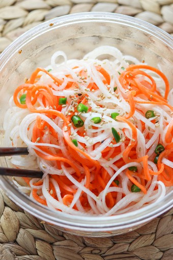 Carrot and Daikon Radish