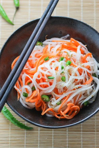 Carrot and Daikon Radish Salad Image