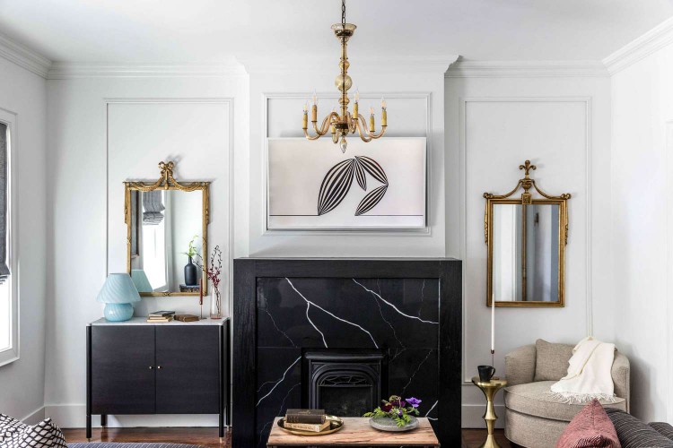 mixing antique and new furniture