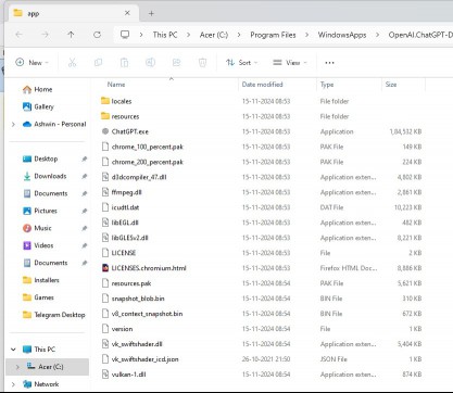 Chatgpt for windows electon app