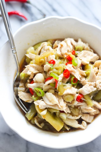 Chicken and Eggplant Side Dish